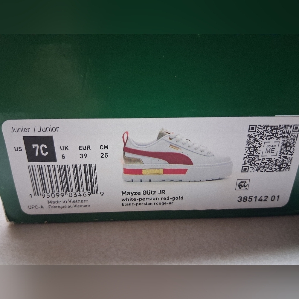 Puma Mayze Glitz JR Sneakers. - Picture 9 of 9